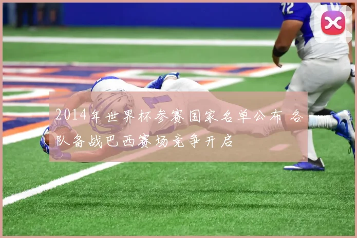 2014年世界杯参赛国家名单公布 各队备战巴西赛场竞争开启